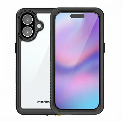 Immagine prodotto di imoshion Custodia impermeabile 360 per Apple iPhone 17 - Nero