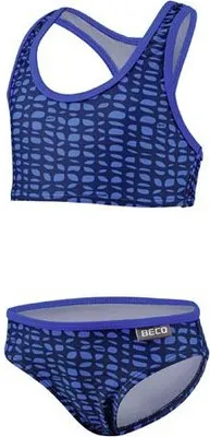 Produktbild von Bikini -Mädchen Polyamid/Elasthane Blau/Dunkelblau Größe 98