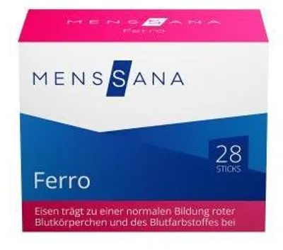 Produktbild von MensSana Ferro mit Eisen Sticks, 28 St. Beutel