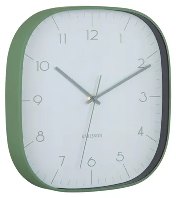 Produktbild von WANDUHR Grato Cuadrado - Grün - 4,3/29/29 cm