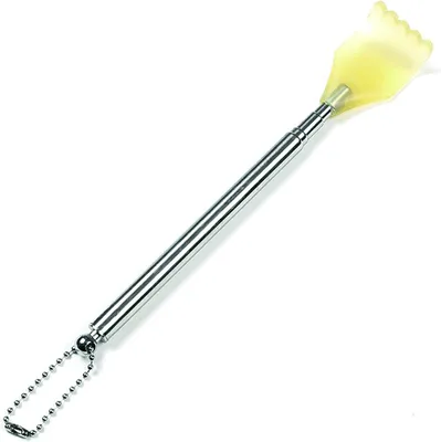Imagen del producto de Raspador extensible de acero inoxidable para la espalda, raspador telescópico para la espalda, masajeador para la espalda, masaje corporal y raspado