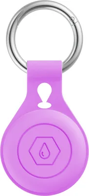 Produktbild von INF Silikon-Schutzhülle für Apple AirTag, Hellviolett