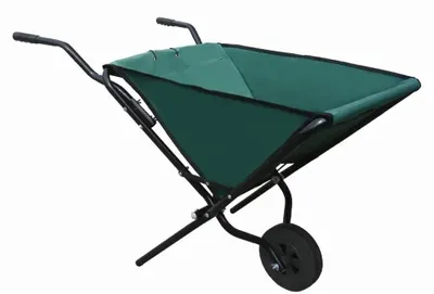 Obrázok produktu pre Skladacia záhradná vozík s robustnou oceľovou konštrukciou - 112x72x73 cm
