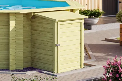 Produktbild von Karibu Technikbox für Pools 19 mm kesseldruckimprägniert