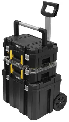 Immagine prodotto di Carrello trolley portautensili professionale scomponibile e lucchettabile con 9 scomparti STANLEY