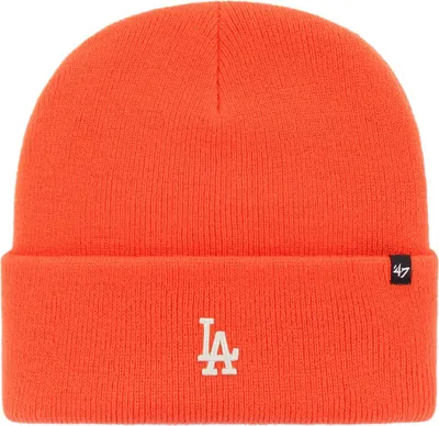 Zdjęcie produktu dla 47 Czapka zimowa Brand BASE RUNNER Los Angeles Dodgers pomarańczowa