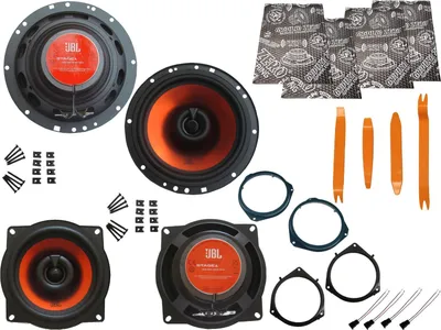 Produktbild von JBL Boxen Set für Opel Zafira A Bj 99-05 Tür vorne hinten Dämmmatte Bügel 720 W