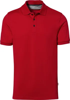 Produktbild von HAKRO Hakro Herren Poloshirt Baumwolle-Tec #814 Gr. XL rot