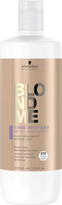 Immagine prodotto di Schwarzkopf Blond Me Cool Blondes Neutralizing Shampoo 1000ml-shampoo antigiallo