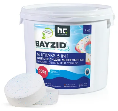 Produktbild von 5 kg BAYZID® Multitabs 200g 5in1 für Pools