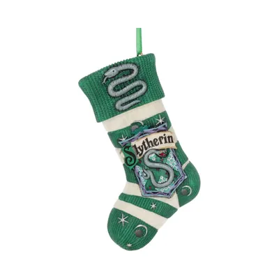 Produktbild von Harry Potter Weihnachtsschmuck Slytherin Socke als Geschenkidee