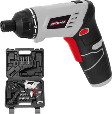 Immagine prodotto di Dino KRAFTPAKET Multiplex 41-tlg 130226 Cordless screwdriver 3.6 V 1300 mAh Li-ion incl. accessories