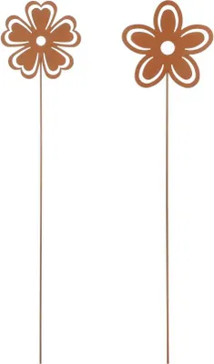 Produktbild von Mica Gartenstecker Blume Rost 115 cm