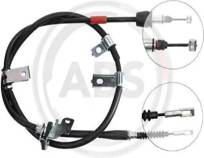 Produktbild von A.B.S. Handbremsseil Seilzug Feststellbremse für KIA Picanto (SA) Hinten Rechts K16318