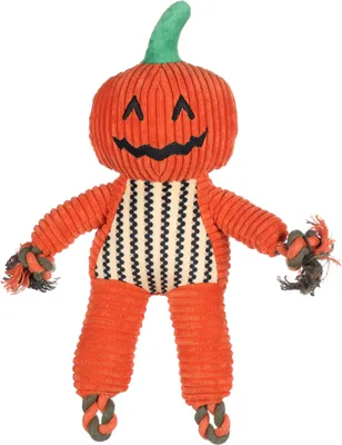 Immagine prodotto di Fenicottero giocattolo per cani Halloween Bunut zucca arancione