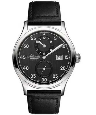 Image de Montre Atlantic Homme Noir atlantic-53781.41.63
