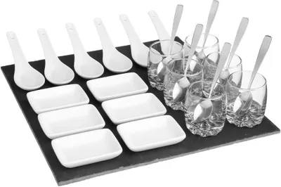 Produktbild von Sg secret de gourmet - Quadratische vorspeise 25 stück