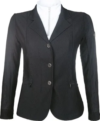 Produktbild von HKM Turnierjacket Mesh Damen & Kinder SCHWARZ, Gr. 44