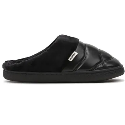 Produktbild von Damen Hausschuhe Slip On Schlappen Isoliert Slippers Amelia Schwarz Gr.40/41