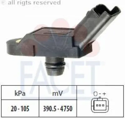 Produktbild von Facet Luftdrucksensor, Höhenanpassung  10.3005