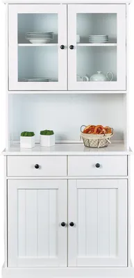 Produktbild von Inter Link Buffet WESTERLAND 55.1 Weiß Massivholz