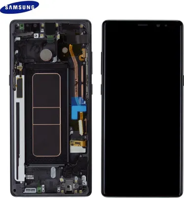 Produktbild von Originálny Samsung Galaxy Note 8 N950F LCD displej+dotykové sklo Amoled Digitizer Bildschirm (Service Pack) Black GH97-21065A