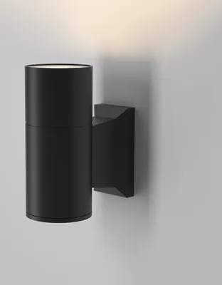 Produktbild von Maytoni Bowery Wandleuchte O574WL-01B 1xGU10, Schwarz, aus Metall, exkl. Leuchtmittel