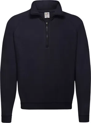 Produktbild von Fruit of the Loom - "Classic 80/20" Sweatshirt Reißverschluss für Herren RW8151 (3XL) (Marineblau)