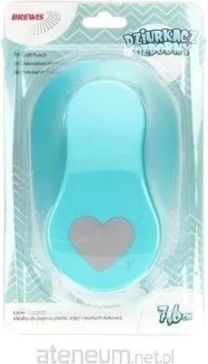 Produktbild von Dekorative Stanze - Herz 7,6cm MIX