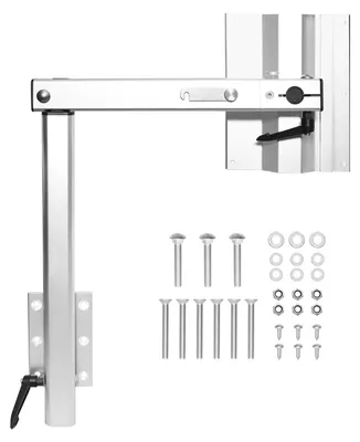Image de Système de montage pour table, rotatif à 360°, réglable en hauteur, couleur blanche
