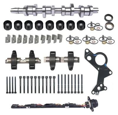 Image de Kit d'arbre à cames - Arbre à cames avec arbre à culbuteurs - Référence OEM 038109101R - Pour moteurs 1,9 TDI - Modèles AJM, ASZ, BXE, AUY, ARL
