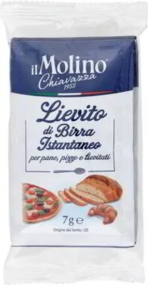 Produktbild von Lievito di Birra Istantaneo Bierhefe für Brot, Pizza und Lievitati (4x7g) 28g - il Molino Chiavazza