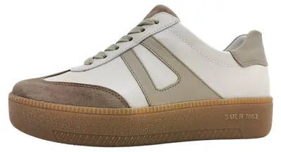 Immagine prodotto di Semler Kristin Damenschuhe: Scarpe da ginnastica beige, allacciate, adatte al tempo libero