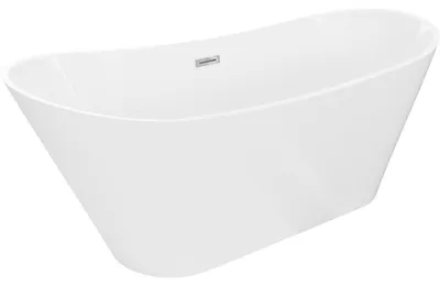 Obrázek produktu pro Mexen Dora volně stojící vana 150 x 75 cm, bílá, přepad chrom - 52071507500-01