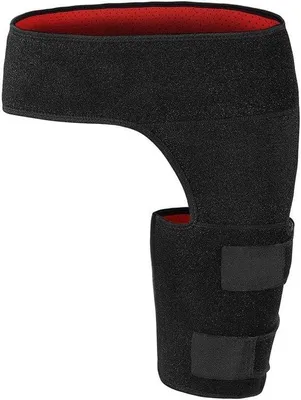 Image de Ceinture lombaire en néoprène durable pour soulager les douleurs sciatiques, les déchirures des muscles lombaires, les blessures de la hanche et bien plus encore