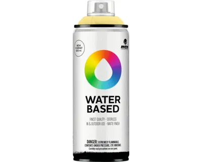 Produktbild von MTN Montana Water Based Sprühlack RV-135 Naples Yellow 400 ml