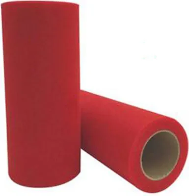 Image de Tulle 1 rouleau Tulle multicolore au mètre, Rouleau de tissu Tulle, 15cm x 22M ruban de tulle Tulle décoratif, Rouleau de tulle pour le bricolage Tutu Jupes Mariage Fête Décoration