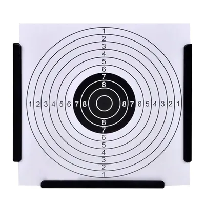 Produktbild von vidaXL Kugelfang 14 cm + 100 Zielscheiben aus Papier Trichter