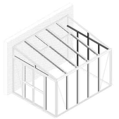 Obrázok produktu pre Sada pre dovybavenie skleníka Vitavia Athena 10200 biela