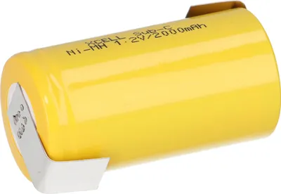 Obrázok produktu pre Dobíjacia batéria XCell Sub-C 1,2 V 2000 mAh X2000SCR s vysokým prúdom Z spájkovacia značka