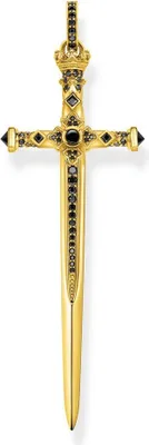 Produktbild von Thomas Sabo - PE817-177-11 - Uni-Anhänger - Silber vergoldet - REBEL AT HEART