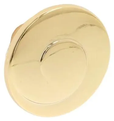Productafbeelding van Knop voor meubel, zinklegering. Klassieke stijl. Diameter 30 mm, verguld