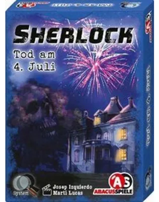 Zdjęcie produktu dla Abacus Spiele - Sherlock - Śmierć 4 lipca, gra karciana