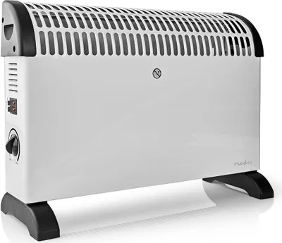 Produktbild von Konvektor, Heizung 750, 1250 oder 2000 Watt, mobile Elektroheizung mit Thermostat NEDIS HTCO10FWT von immer-saugut Konvektionsheizgerät
