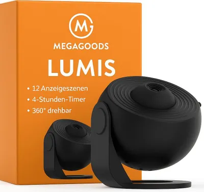 Produktbild von Sternenprojektor 12in1 4K HD Planetarium Lampe 360° drehbar DE.