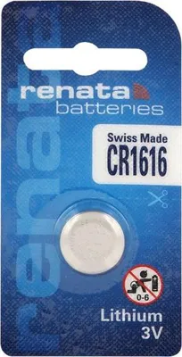 Zdjęcie produktu dla Renata Bateria Li-Ion 3V CR1616 Renata lithium battery