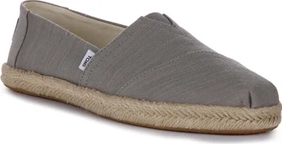 Produktbild von Toms Alpargata Rope Frauen Recycelt Le wand Vegane Schlupf Auf Turnschuhe Grau – 7 Großbritannien - 40 EU - 9 US / Grau