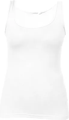 Produktbild von Single-Jersey Tank Top Damen, Weiß, L