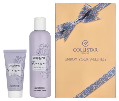Produktbild von Collistar Benessere Fig And Wisteria Set Shower Cream Milk 250 ml / Melting Body Butter 50 ml 300 ml