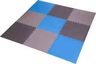 Image de Tapis de protection pour puzzle ONE FItness MP10 bleu-gris